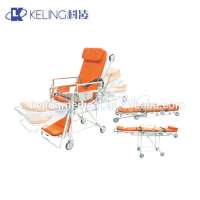 Automatic loading safety stretcher emergency room stretcher