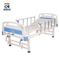 ZK23 Factory OEM Hot Sale Double Function Manual Medical Bed With Factory Price